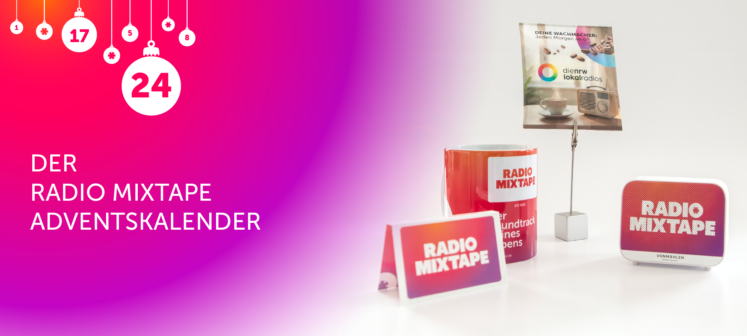 Der Radio Mixtape-Adventskalender