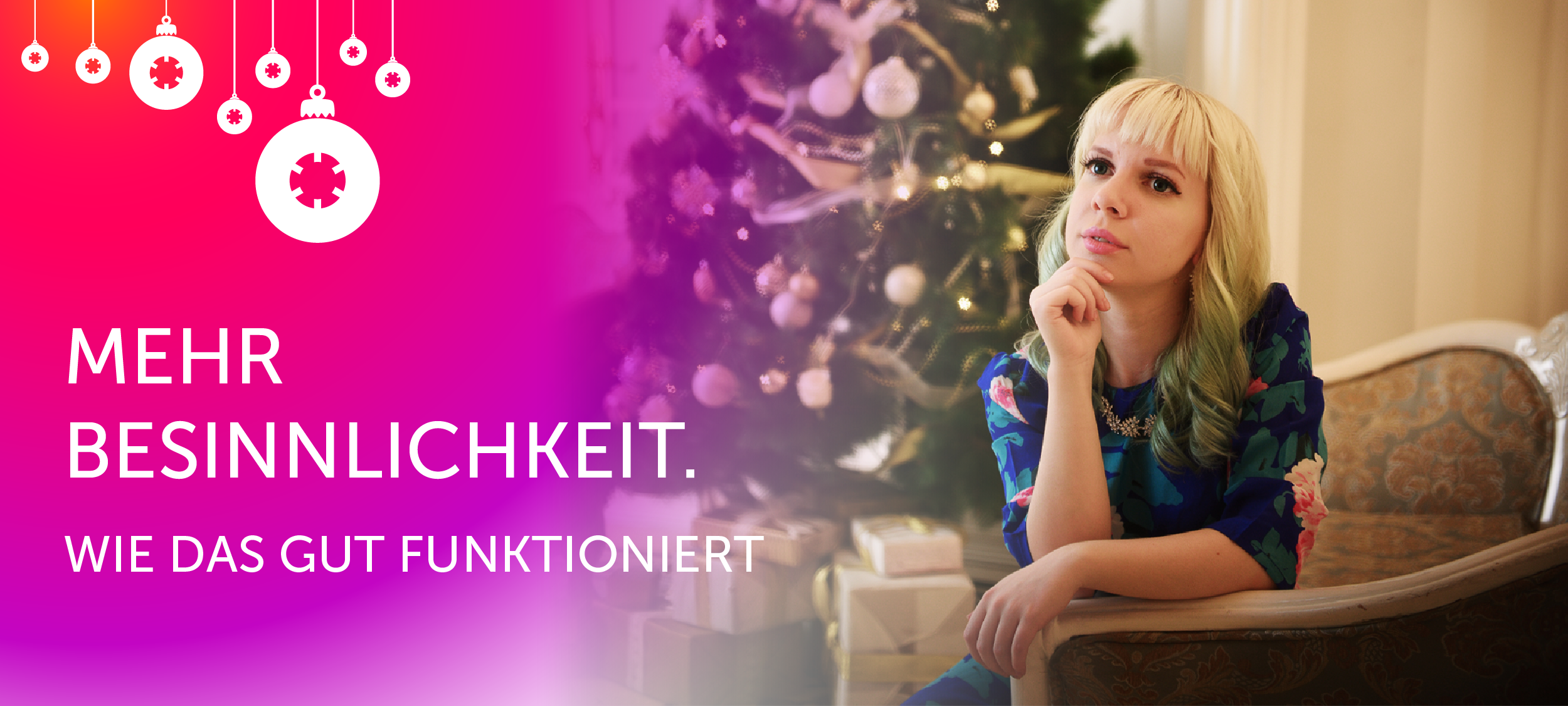 Mehr Besinnlichkeit. Wie das gut funktioniert