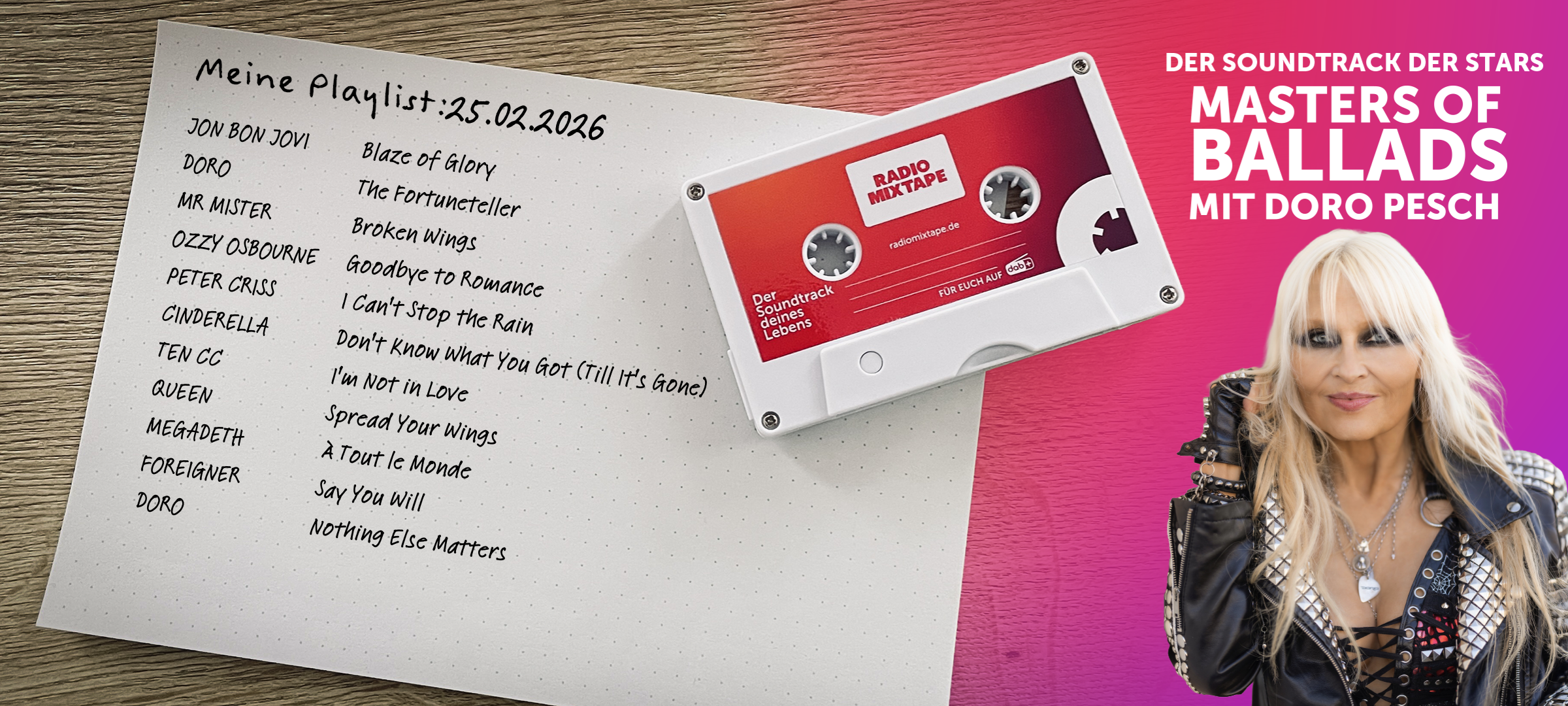 Masters of Ballads mit Doro Pesch