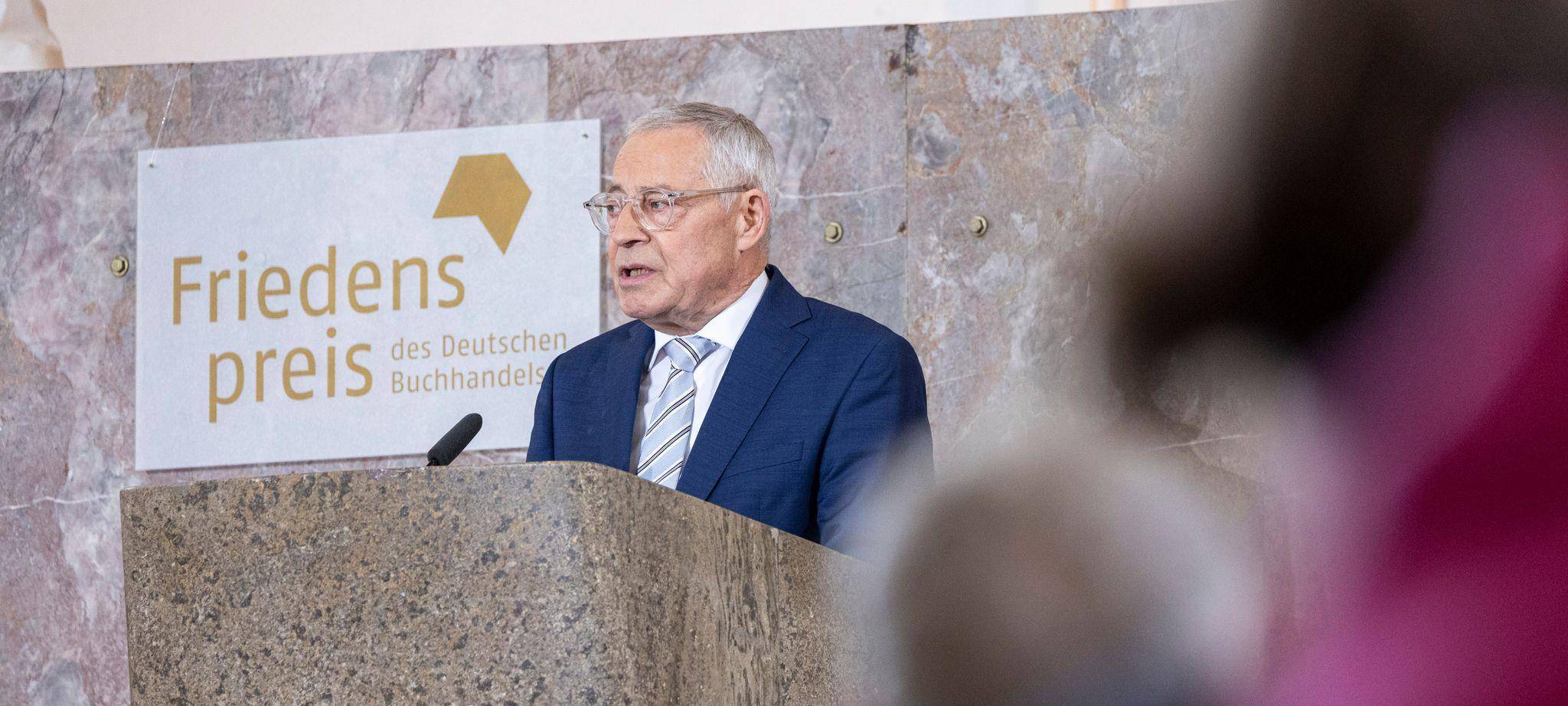 Übergabe Friedenspreis des Deutschen Buchhandels