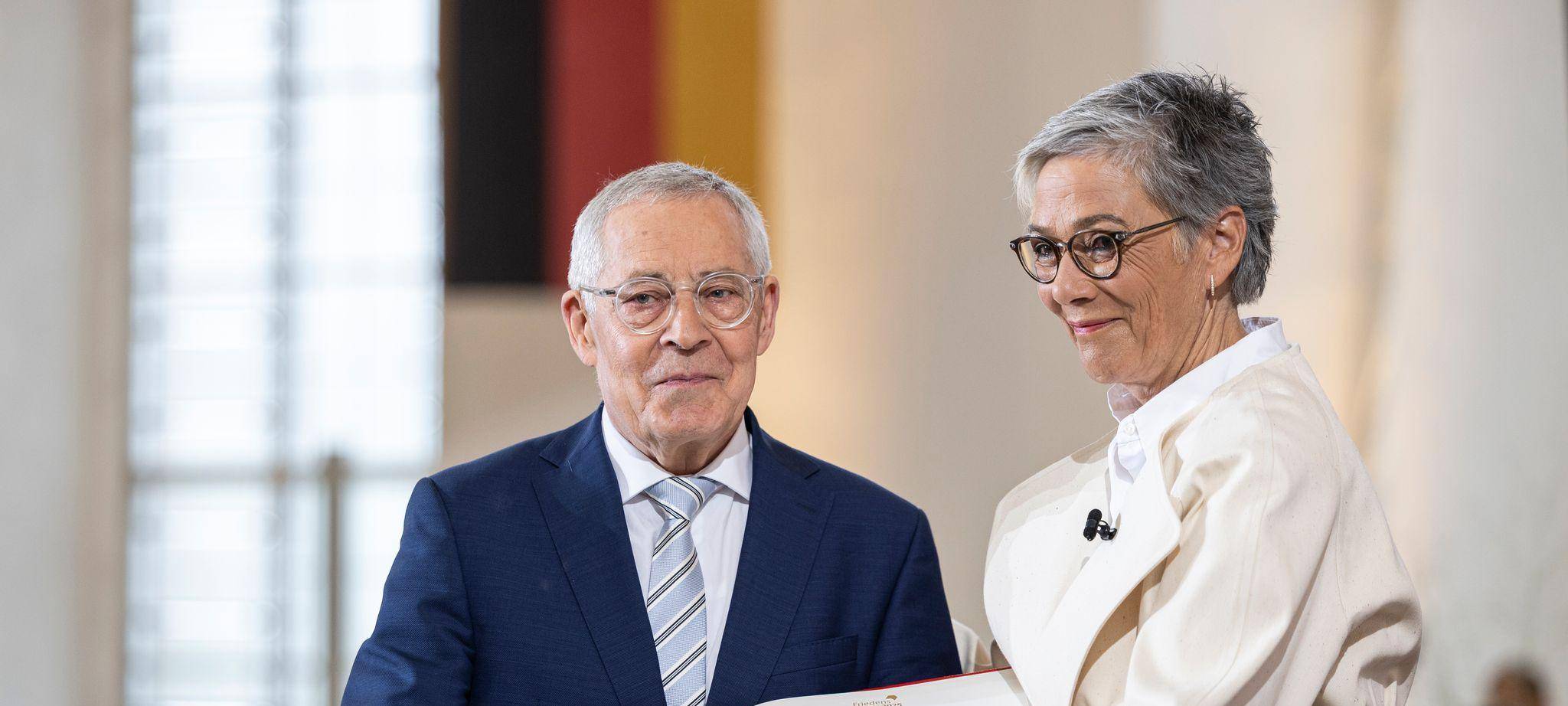 Übergabe Friedenspreis des Deutschen Buchhandels